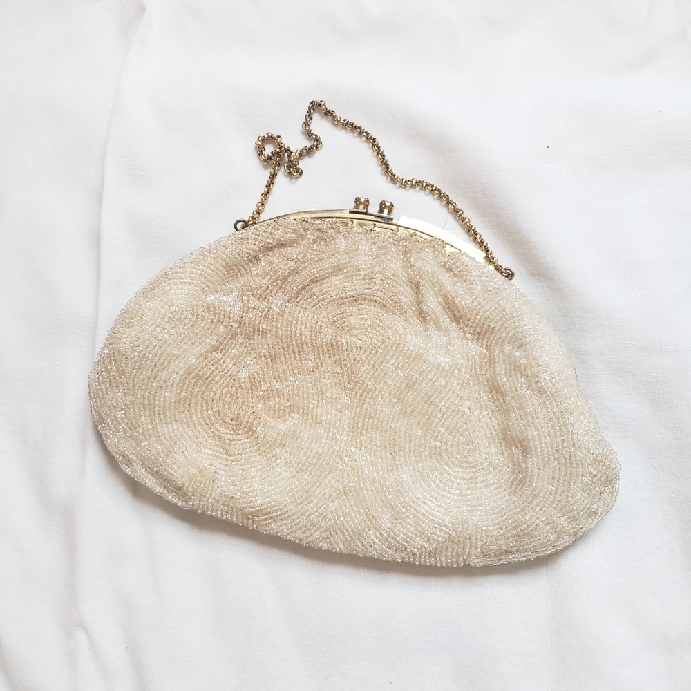 vintage beaded purse